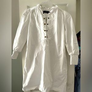 Pomander place white Claiborne dress